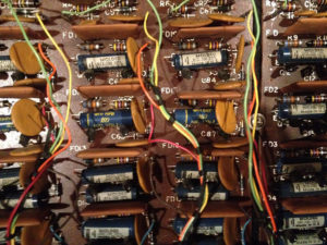 A closer look at the inner guts of a Fender Contempo